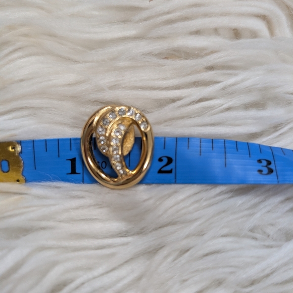 Gorgeous Rare Vintage Dior 14k Gold Post Earrings- Excellent Vintage Condition - Picture 8 of 8